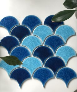 Gạch Mosaic Vảy Cá G7VC004