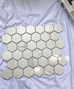 Gạch Mosaic Gốm Sứ Lục Giác G7010
