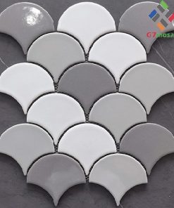 Gạch Mosaic Vảy Cá G7VC044