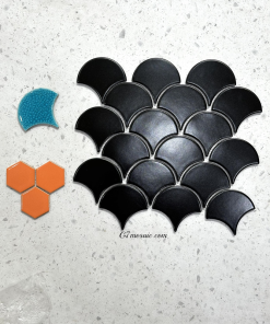 Gạch Mosaic Vảy Cá G7VC059